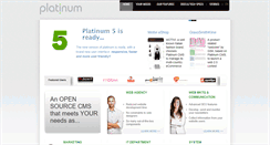 Desktop Screenshot of cmsplatinum.com